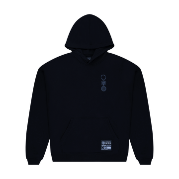 STMPD Black Hoodie Embroidered Logo