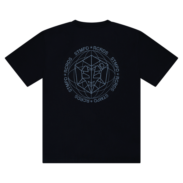 STMPD Black T-Shirt Embroidered Logo