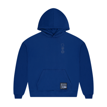 STMPD Blue Hoodie Embroidered Logo