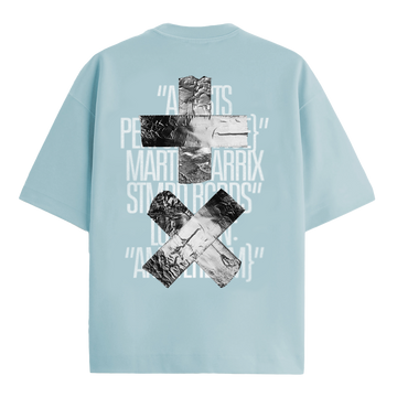Blue Silver T-Shirt Kids