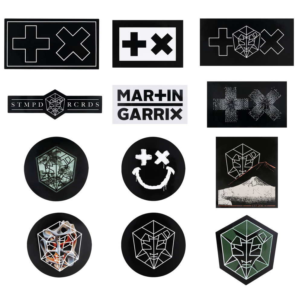 STMPD x Martin Garrix XL Sticker Pack 2025