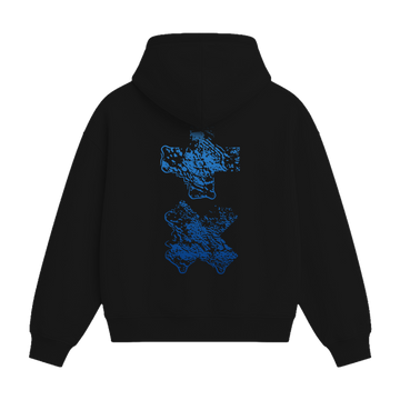 +x AQUA – Black Hoodie