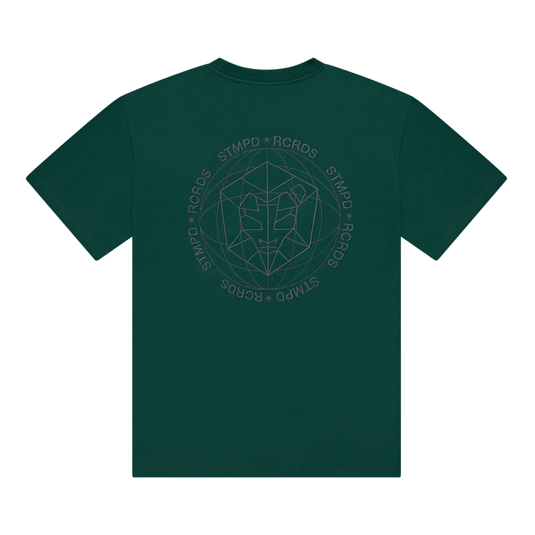 STMPD Green T-Shirt Embroidered Logo