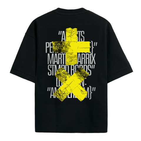 +x Black Yellow T-Shirt Kids