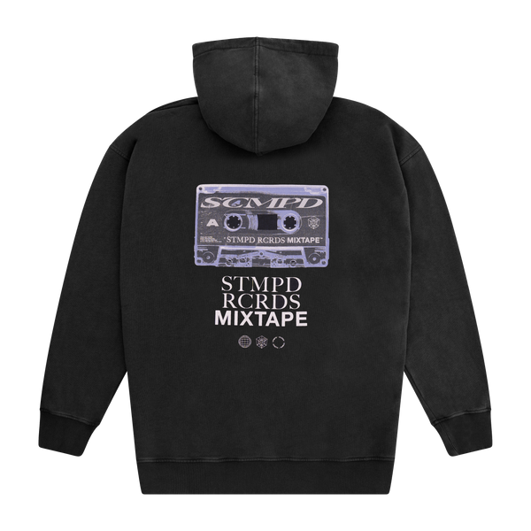 STMPD Mixtape Hoodie Black - Wash